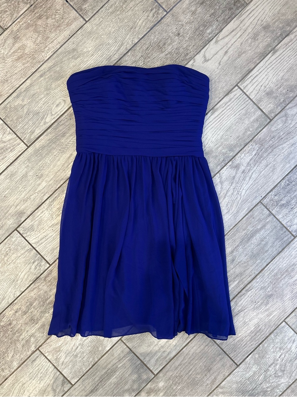 Lauren Ralph Lauren Evening Strapless Royal Blue Dress, Women’s Size 12